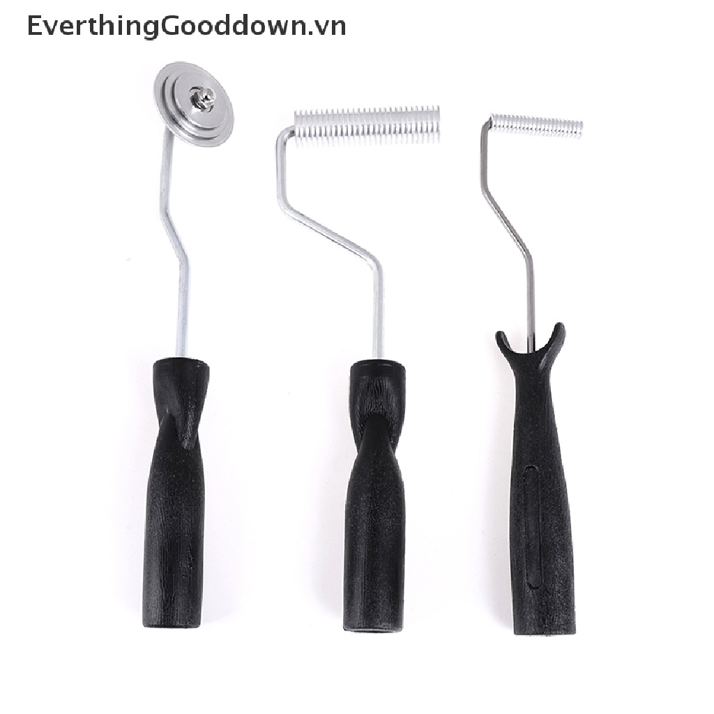 Everthinggooddown set 3 Cây Lăn Bằng Sợi Thủy Tinh Dùng Cho Khuôn Nhựa frp