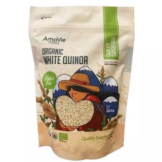 Hạt diêm mạch trắng (Quinoa) hữu cơ 500gr