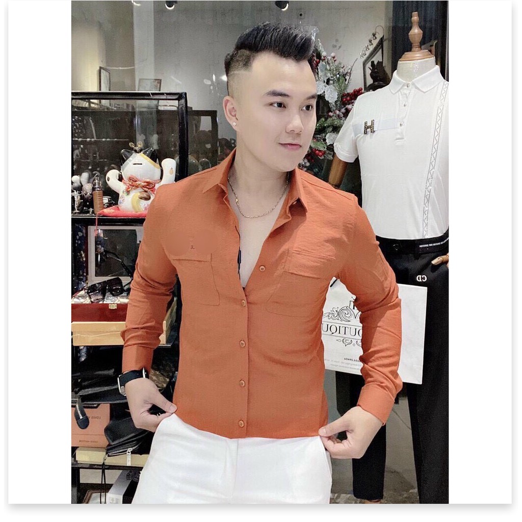 ÁO SƠ MI NAM TAY DÀI SIÊU ĐẸP , NGẦU , CHẤT CHO ANH EM KHÁNH AN STORE
