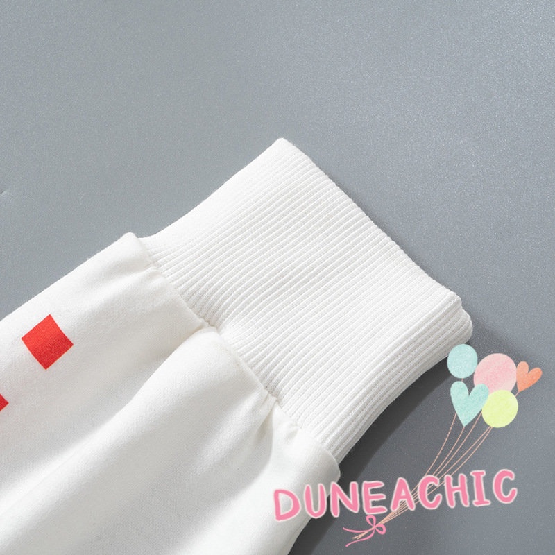 DUNEA Áo Nỉ Dài Tay In Chữ Thời Trang Dành Cho Nữ