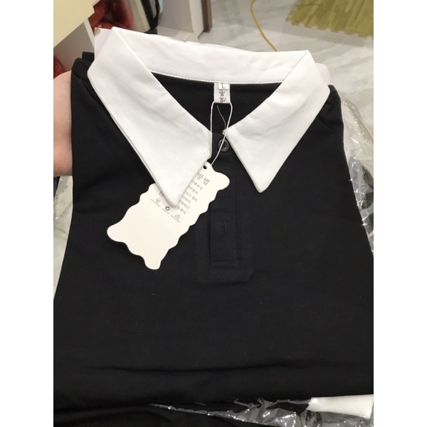 Sét đồ đôi nam và nữ áo polo nam kết hợp váy body nữ