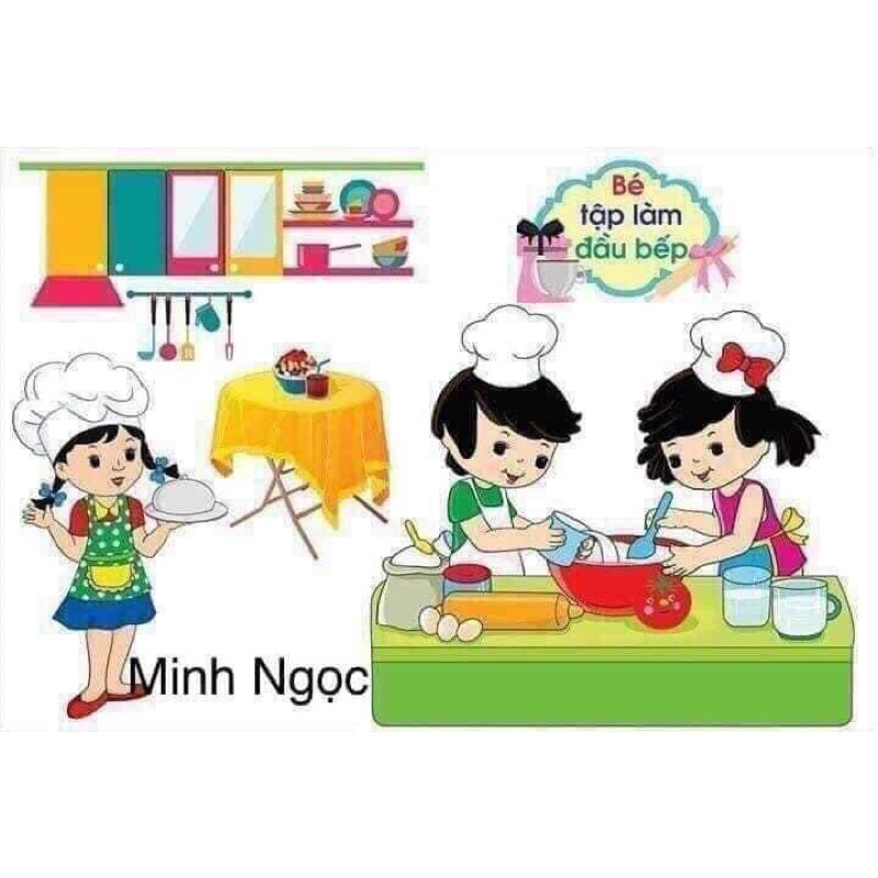 Tranh góc mầm non trang trí lớp