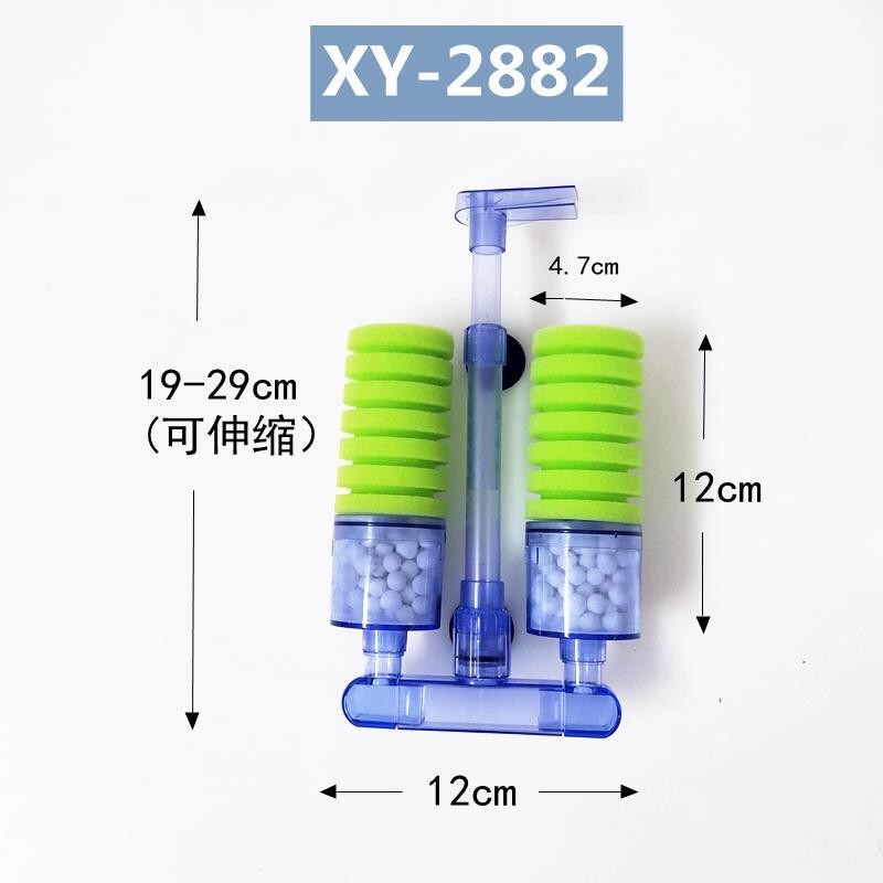 Lọc sủi vi sinh hơi bio bông ĐÔI kèm vật liệu lọc XY-2882