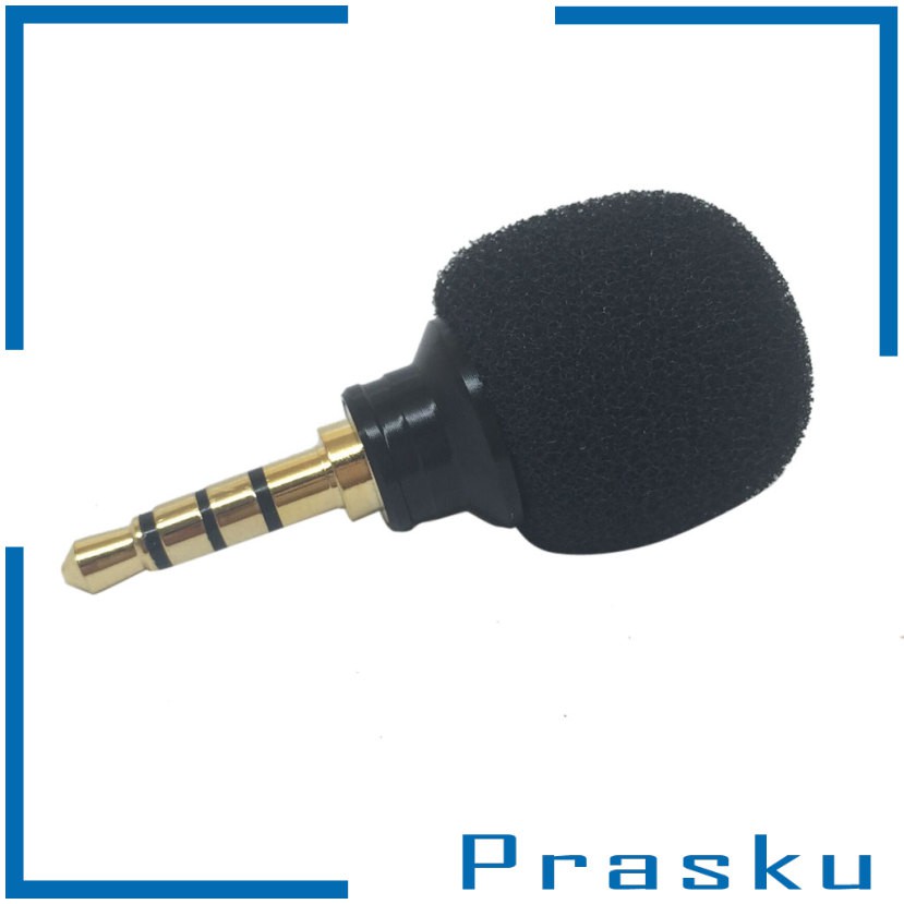 ortable 3.5mm Microphone Mic For Mobile hone Smartphone Cellphone Black