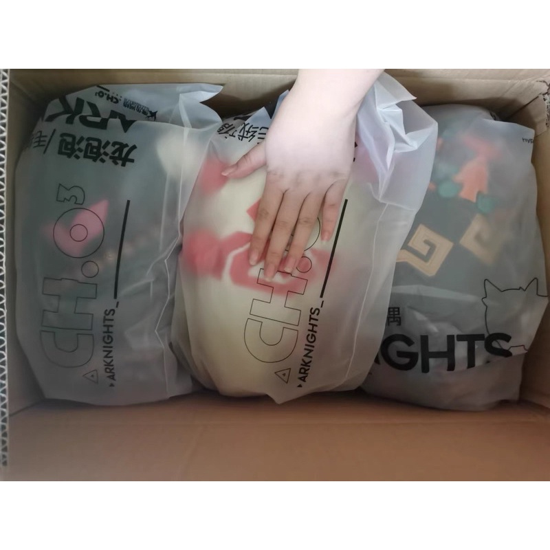 [sẵn] thú bông arknights Dusk Nian Saga bean plush chính hãng