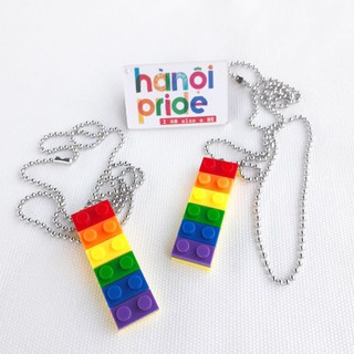 Vòng cổ lego cầu vồng 6 sắc Hanoi Pride