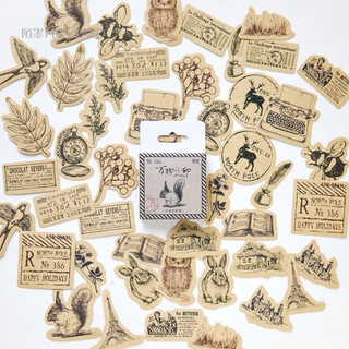 Set 45 sticker dán trang trí sổ lưu niệm
