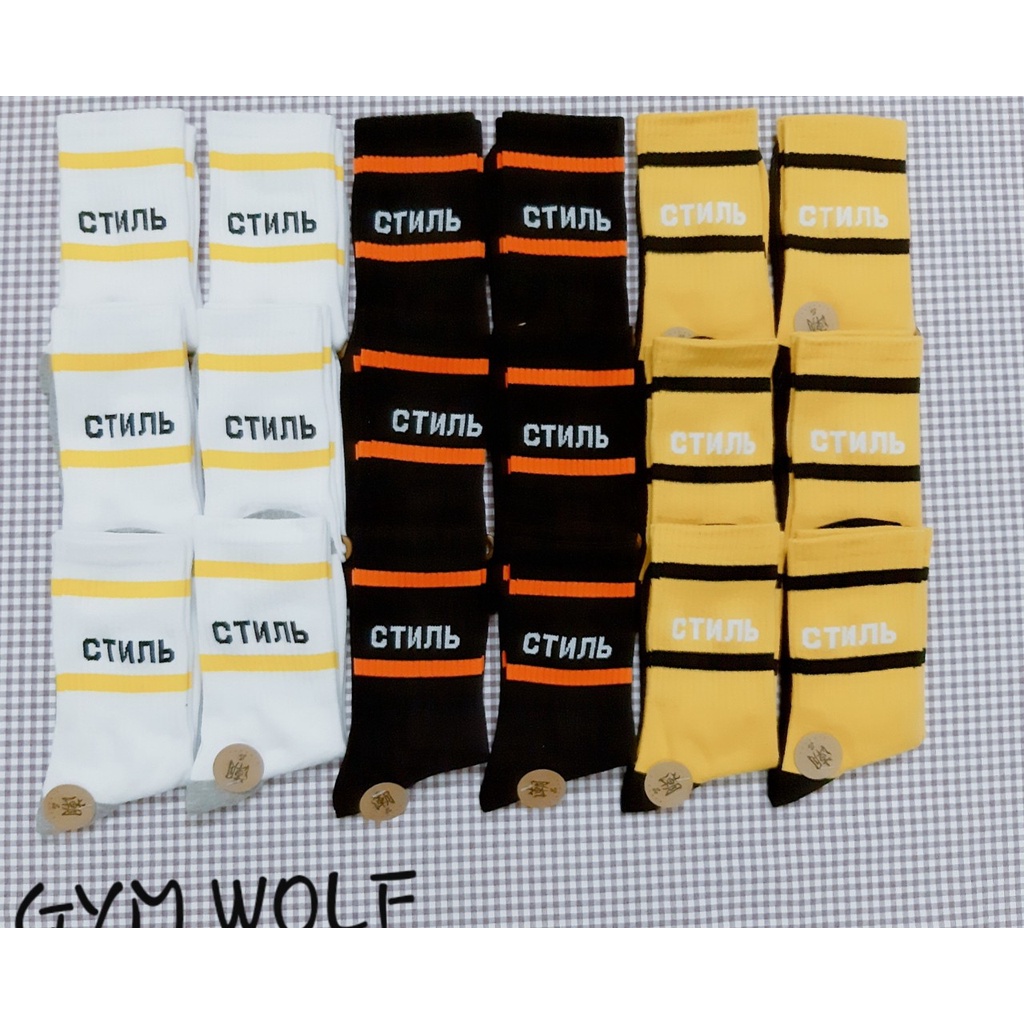 Vớ chữ CTNB cao cổ phong cách thể thao, năng động.