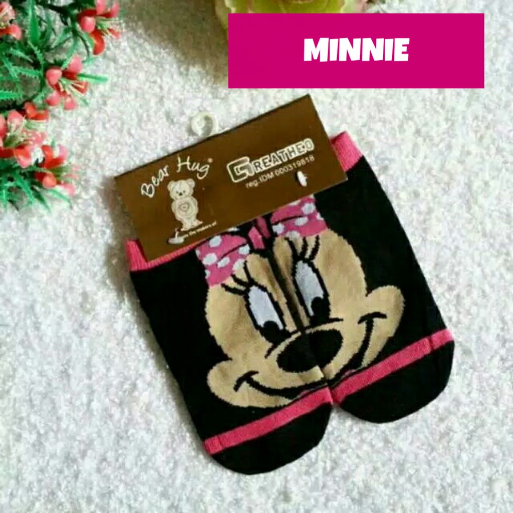 Minnie Vớ Hình Chuột Mickey Cho Bé (6-10 Tuổi)