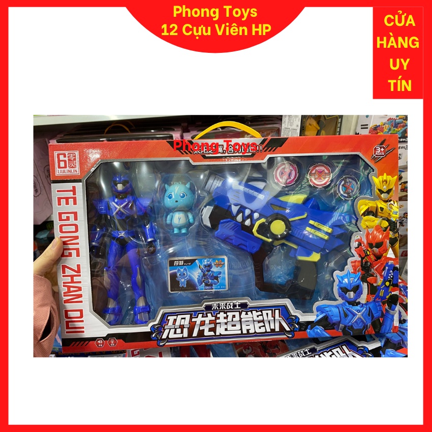 BIỆT ĐỘI SIÊU NHÂN NHÍ X VOLT KHỦNG LONG MINIFORCE 3 - LỰC LƯỢNG SIÊU NHÂN NHÍ BIẾN HÌNH KÈM THẺ BÀI