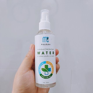 Nước Rửa Tay Dạng Xịt - Kháng Khuẩn MC Pharma Chai 60ml -120ml