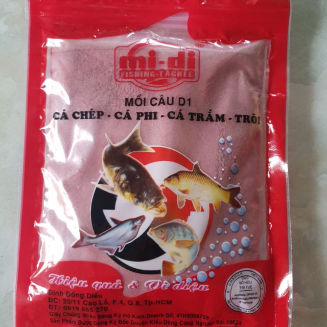 alo Mồi cám câu cá D1, D2, D3 - cám D1 siêu bền