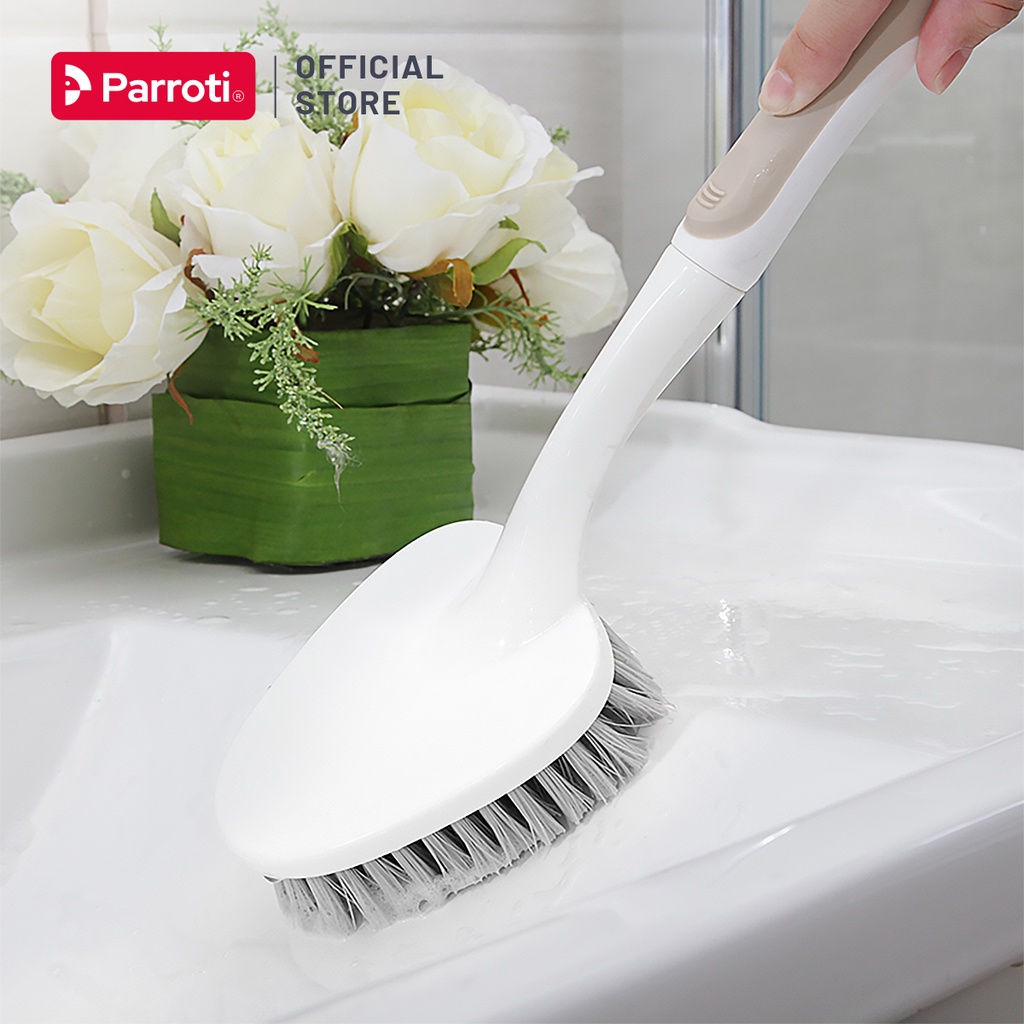 Bàn chải nhà tắm, cọ bồn rửa mặt, chổi nhà vệ sinh - Parroti Clever CR01