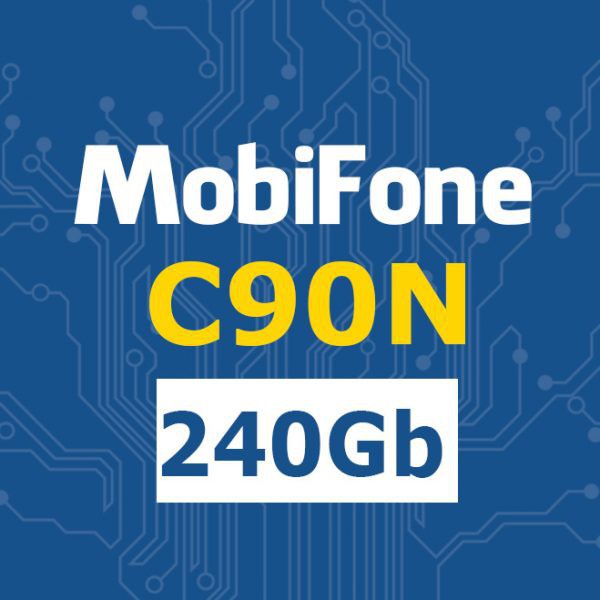 VIENTHONGMAILINH SIM 4G MOBIFONE GÓI C90N 240GB/2 THÁNG GỌI MIỄN PHÍ NỘI MẠNG