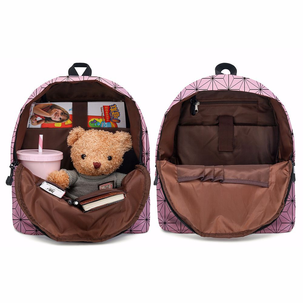 Balo Demon Slayer balo nữ đi học Anime nam Ba Lô Đi Học Cỡ Lớn In Hoạt Hình Nezuko Dễ Thương Cho Bé