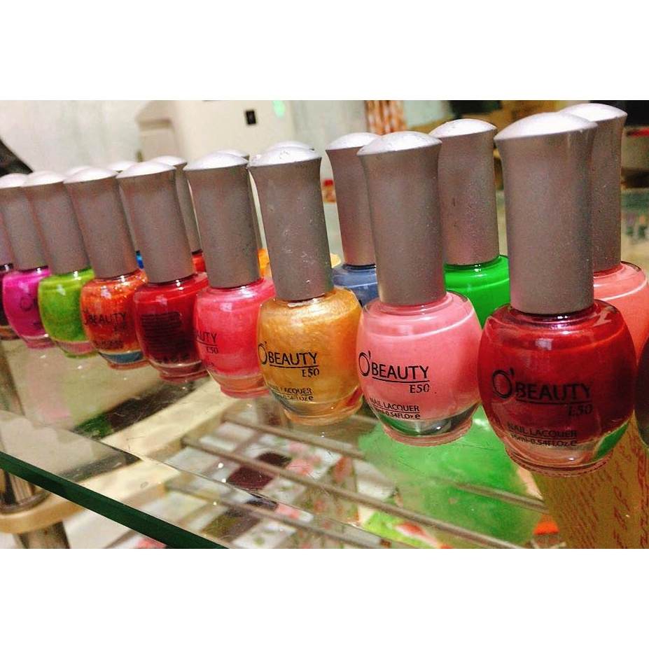 SƠN MÓNG TAY - COMBO 12 CHAI KHÁC MÀU TÔNG ĐẸP - MÀU LÊN CHUẨN - MẪU SỐ 1