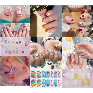 Nail sticker dán móng tay siêu kute,  3D chống nước thời trang chất lượng cao (9)