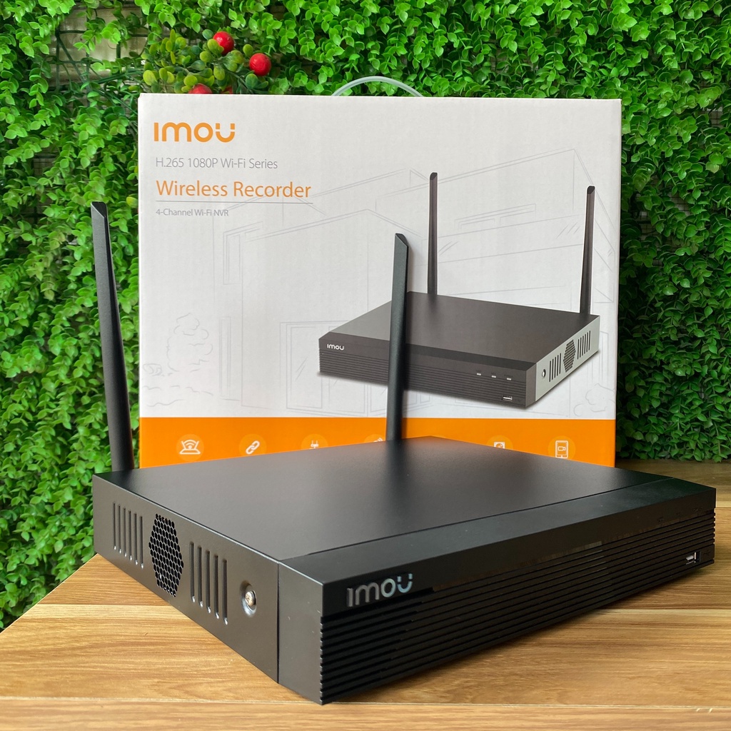 Đầu ghi hình Wifi Camera IMOU 4 kênh/ 8 kênh 1080P, nén H.265, Kết nối không dây nhiều thiết bị, Đàm thoại 2 chiều