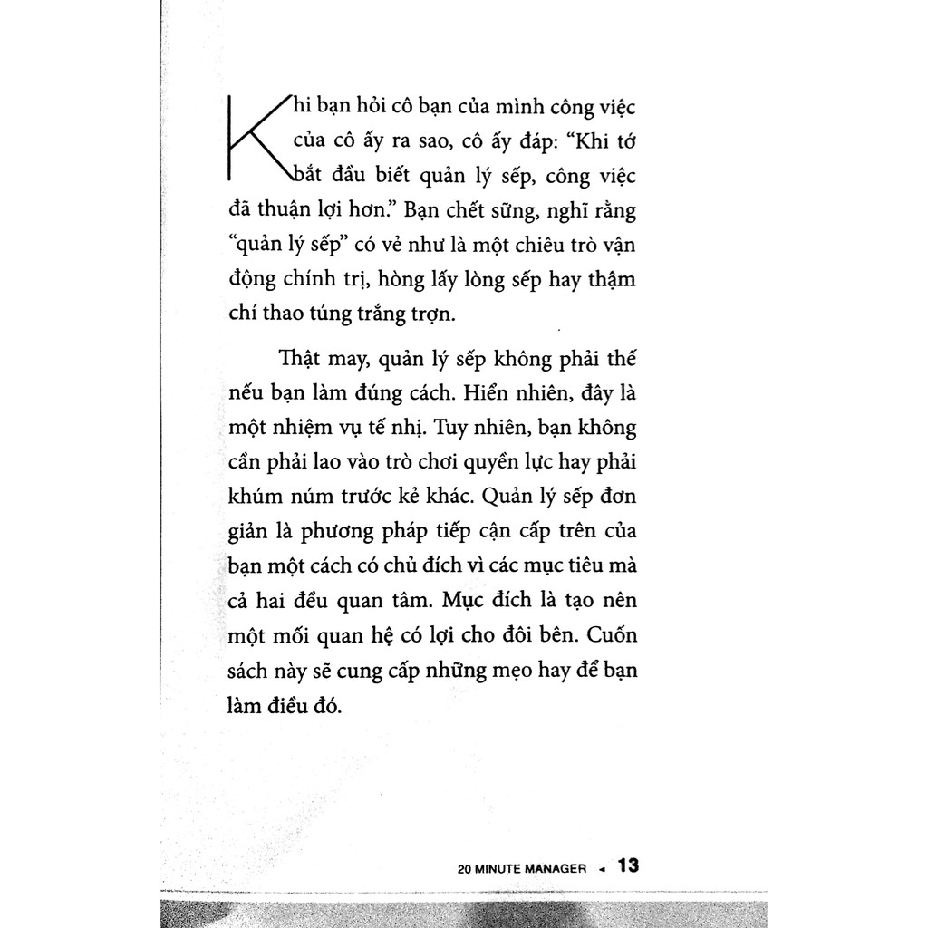 Sách - 20 Phút quản lý sếp (Tái bản 2017) | BigBuy360 - bigbuy360.vn