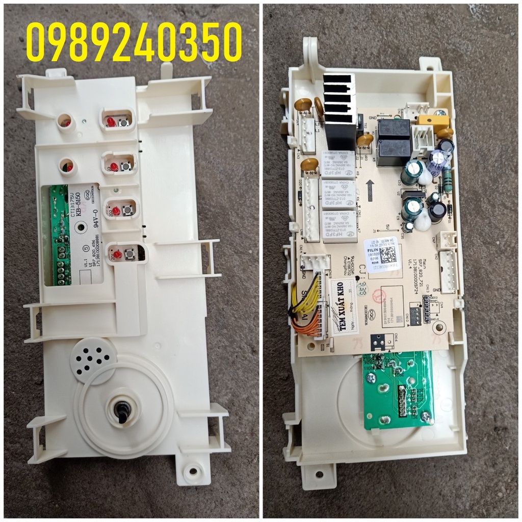 Bo mạch máy giặt Midea MFE 75-1200 chính hãng