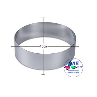 SET 3 KHUÔN RING MOUSSE HÌNH TRÒN