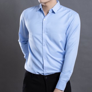 Áo sơ mi nam form rộng dài tay cao cấp 4Lucky 4Y5 - chất vải đẹp, không xù lông, không phai màu