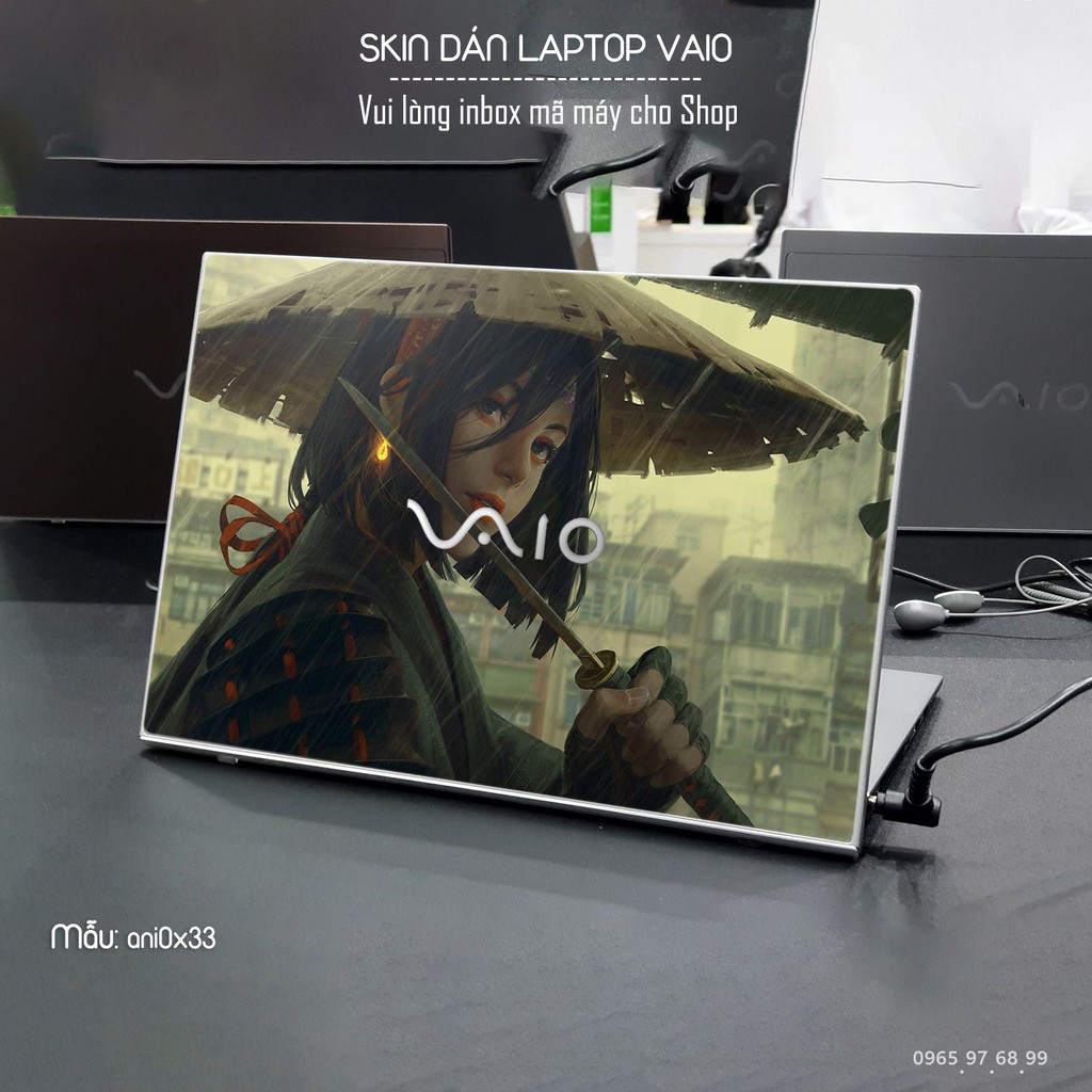 Dán decal cho các dòng Laptop Sony Vaio in nhiều mẫu cực dễ thương dành cho con gái