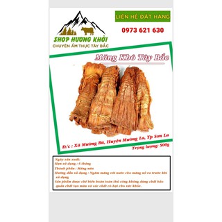 Măng nứa khô Sơn La gói 500g(sỉ)
