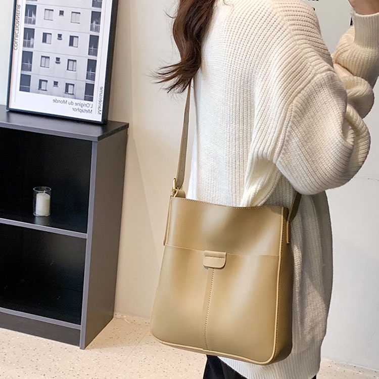 Túi đeo vai IELGY phong cách retro cổ điển chất lượng cao cho nữ