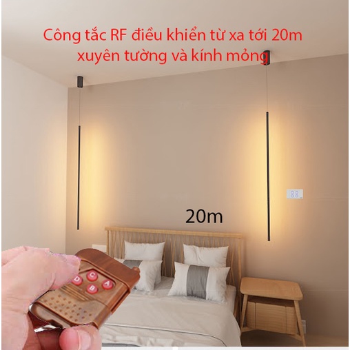 Công Tắc Điều Khiển Từ Xa Cảm Thông Minh Cảm Ứng từ 10-20m