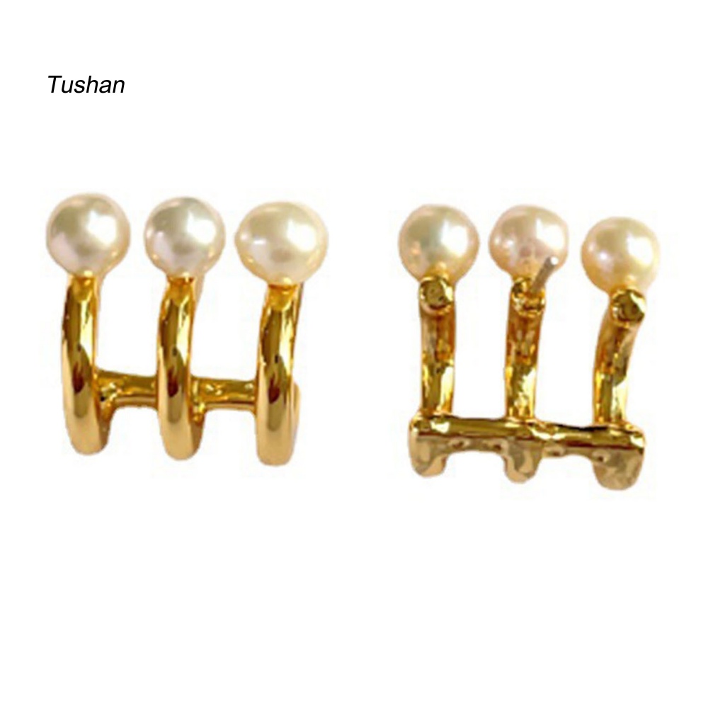 Bông Tai Nữ Màu Sắc Tương Phản Độc Đáo