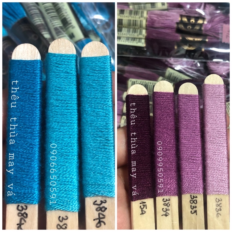 Chỉ thêu cotton Airo