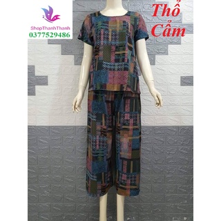(Hỏa Tốc) Size 4 (65-75kg) ỐNG SỚ 9 TẤC Trung niên DÀI Đồ bộ mặc nhà BIG SIZE Tôn Nhung cao cấp ShopThanhThanh