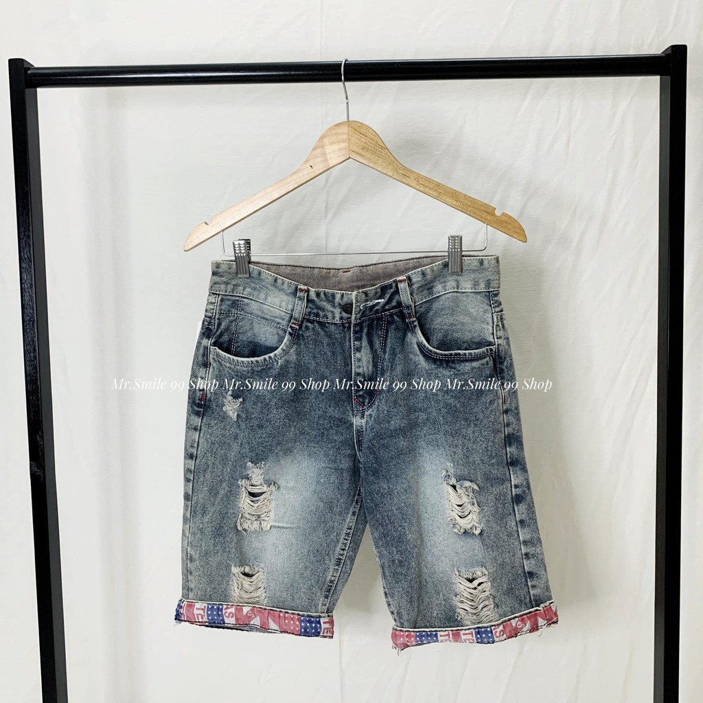 QUẦN SHORT JEAN NAM WAX, CHẤT VẢI CỰC ĐẸP