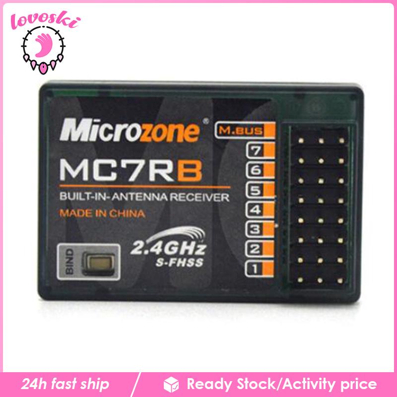 Bộ nhận tín hiệu truyền tín hiệu 7 kênh MC7RB cho Microzone 2.4Ghz S-FHSS