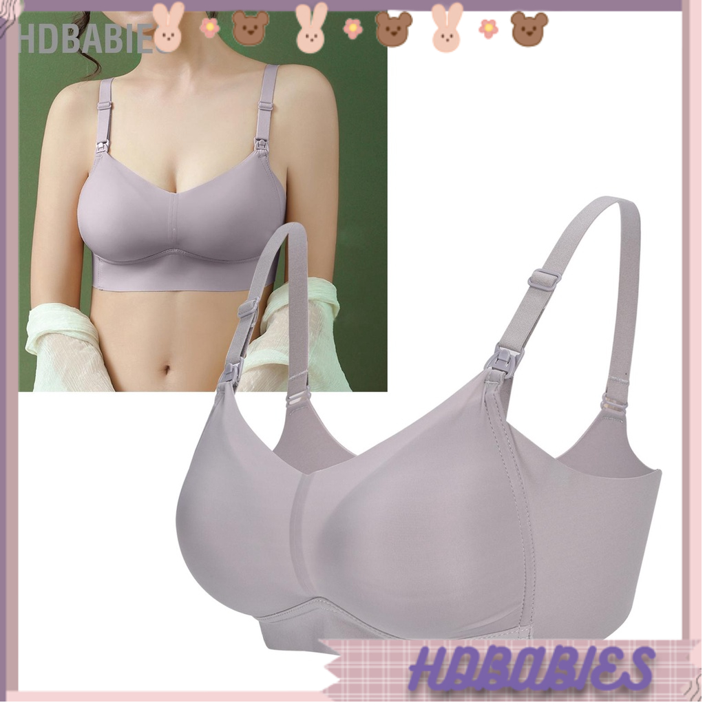 HDbabies Áo ngực cho con bú mỏng sau sinh AntiSag Quần lót thoáng khí