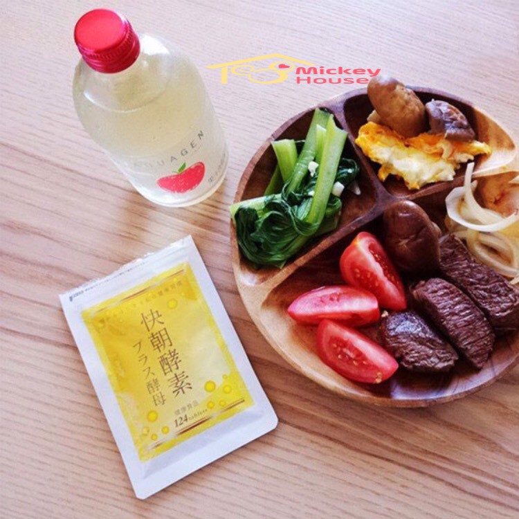 Viên uống detox giảm cân giữ dáng Enzyme Fucoidan Kaicho Nhật Bản 24 viên