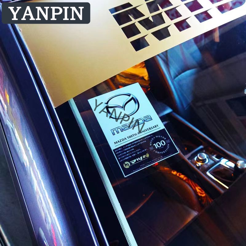 JDM Miếng Dán Tĩnh Điện Trang Trí Kính Chắn Gió Xe Hơi