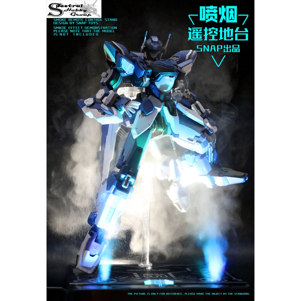 Mô hình Ation Base Figure SHF 1/6 1/12 MG 1/100 HG RG 1/144 phun khói spray platform smoke remote display stand