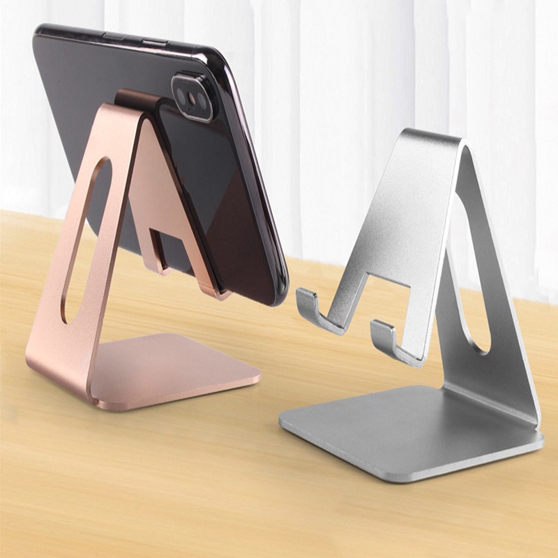 Giá Đỡ Điện Thoại Để Bàn Bằng Hợp Kim Nhôm Cho iPhone Và Android