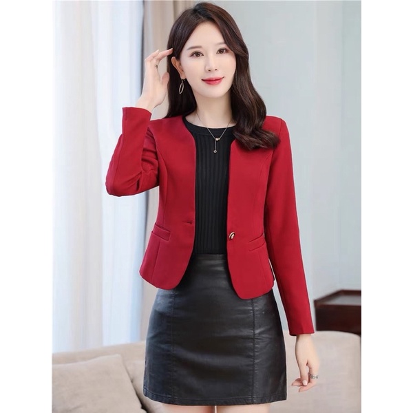 Áo vest nữ đỏ đô N9