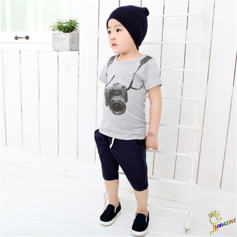 ❤XZQ-Baby Boys T-Shirts Tops Blouse Sportwear Outfits Kids Tank Vest Summer Clothes