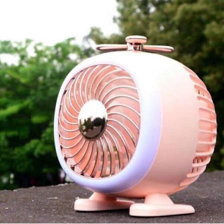 Quạt mini fan tích điện 3 trong 1 tiện dụng kèm đèn led chiếu sáng đa năng - GIẢI NHIỆT MÙA HÈ