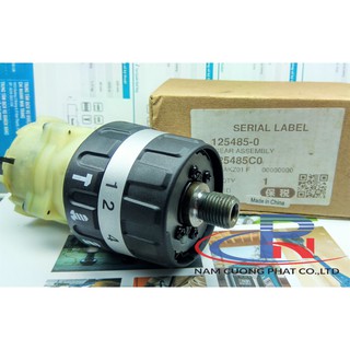 Cụm nhông máy khoan pin 18V Makita HP457D/DHP453/BHP453- 125485-0