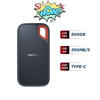 Ổ cứng di động 500gb sandisk e60