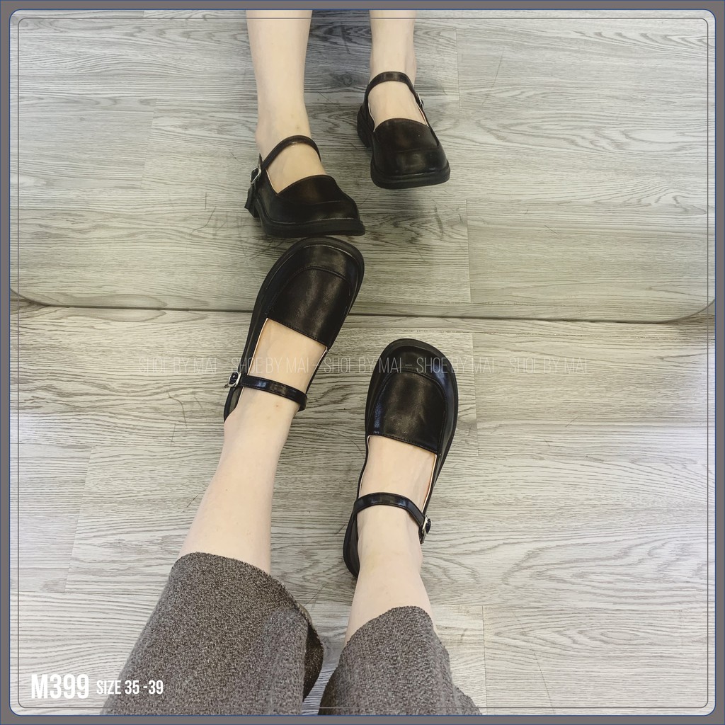 Giày búp bê nữ quai ngang M399