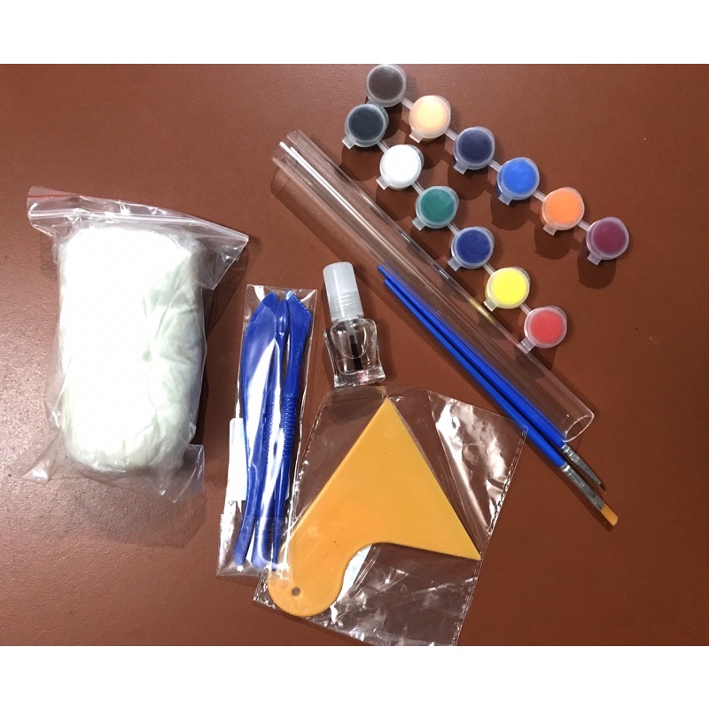 Mua ∏ Full set ,combo A,B đất sét tự khô và dụng cụ đi kèm,làm nhẫn sét ...