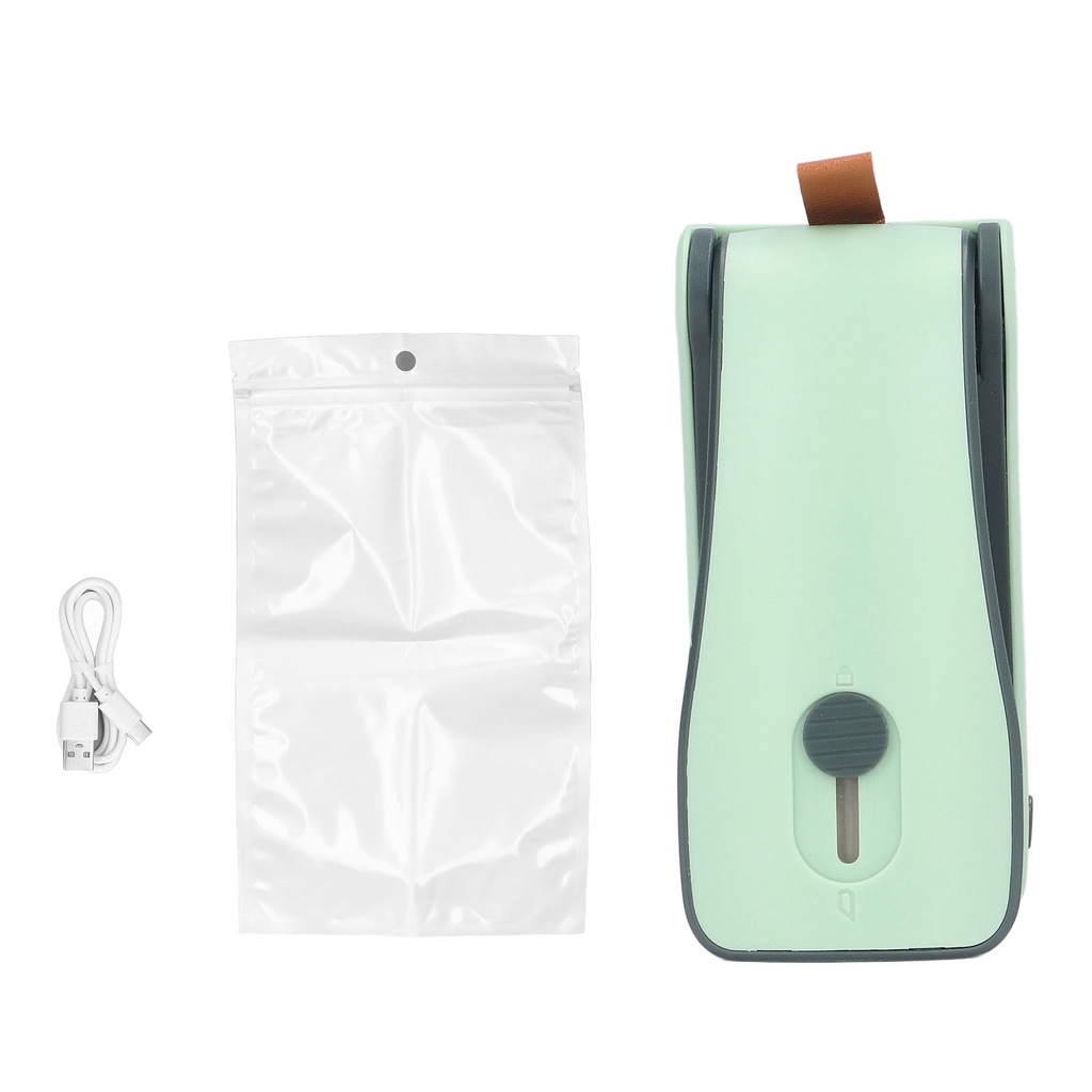 Oxygen072 Máy niêm phong thực phẩm mini Máy hàn miệng túi mini Thiết kế từ tính cầm tay nhỏ USB Sạc nhanh
