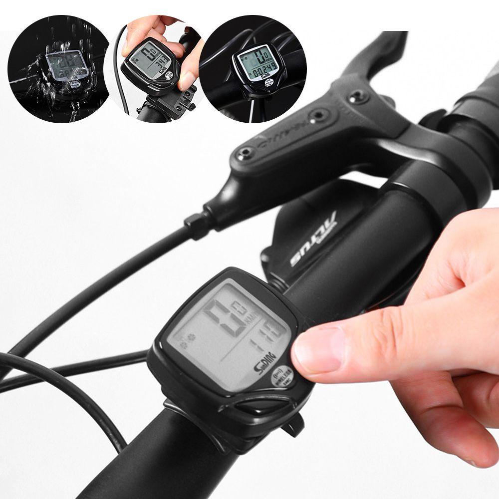 Đồng Hồ Đo Tốc Độ Không Dây WTTLE Với Màn Hình LCD Chống Thấm Nước Cho Xe Đạp