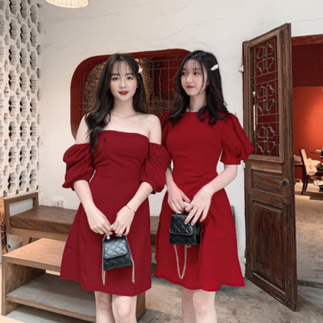 Đầm dự tiệc đỏ